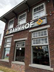 Bahnhof WVrsthaus and Biergarten in Huntington, WV