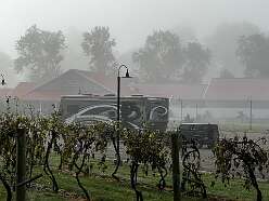 Parked at Raven's Glenn Winery