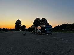 Sunset at Raven's Glenn Winery