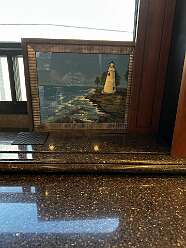 Terri's painting we won