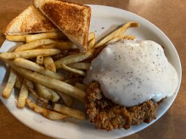 Chicken Fried Steak at Novrosky's