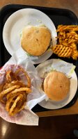 Delicious hamburgers at Novrozsky's