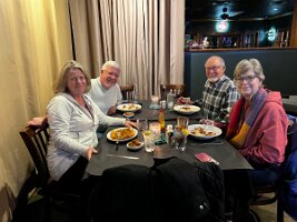 Dinner at Maglieaux's with the Docekal's