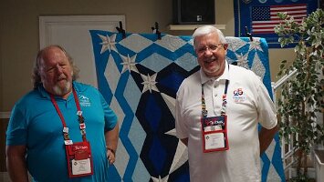 Glenn and Mel at 2024 Camp Discovery