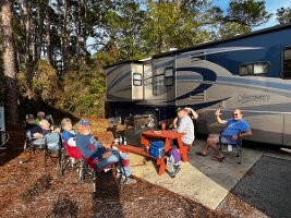 Happy Hour at Carrabelle Beach RV Resort