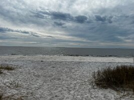 More white sand at Carrabelle Beach