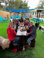 Rolling Rally having a beer at Coastal County Brewing in Penacola, FL