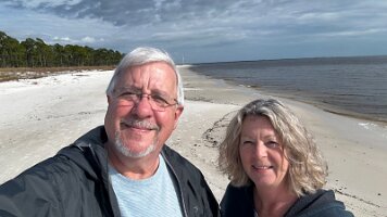 Selfie time on the beach
