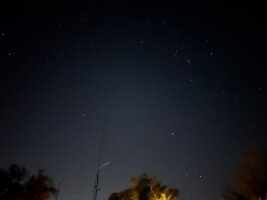 SpaceX rocket launch as seen from Bushnell, FL